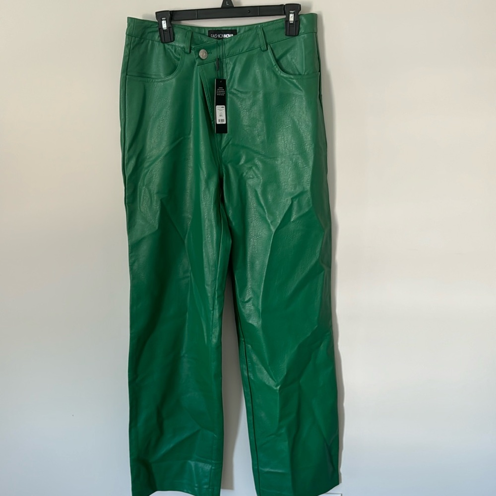 Fashion Nova Green Pants